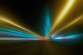 Light Trails in the Dark,ÃÂ Traffic Light trails,ÃÂ AbstractÃÂ Traffic Lines Background Royalty Free Stock Photo